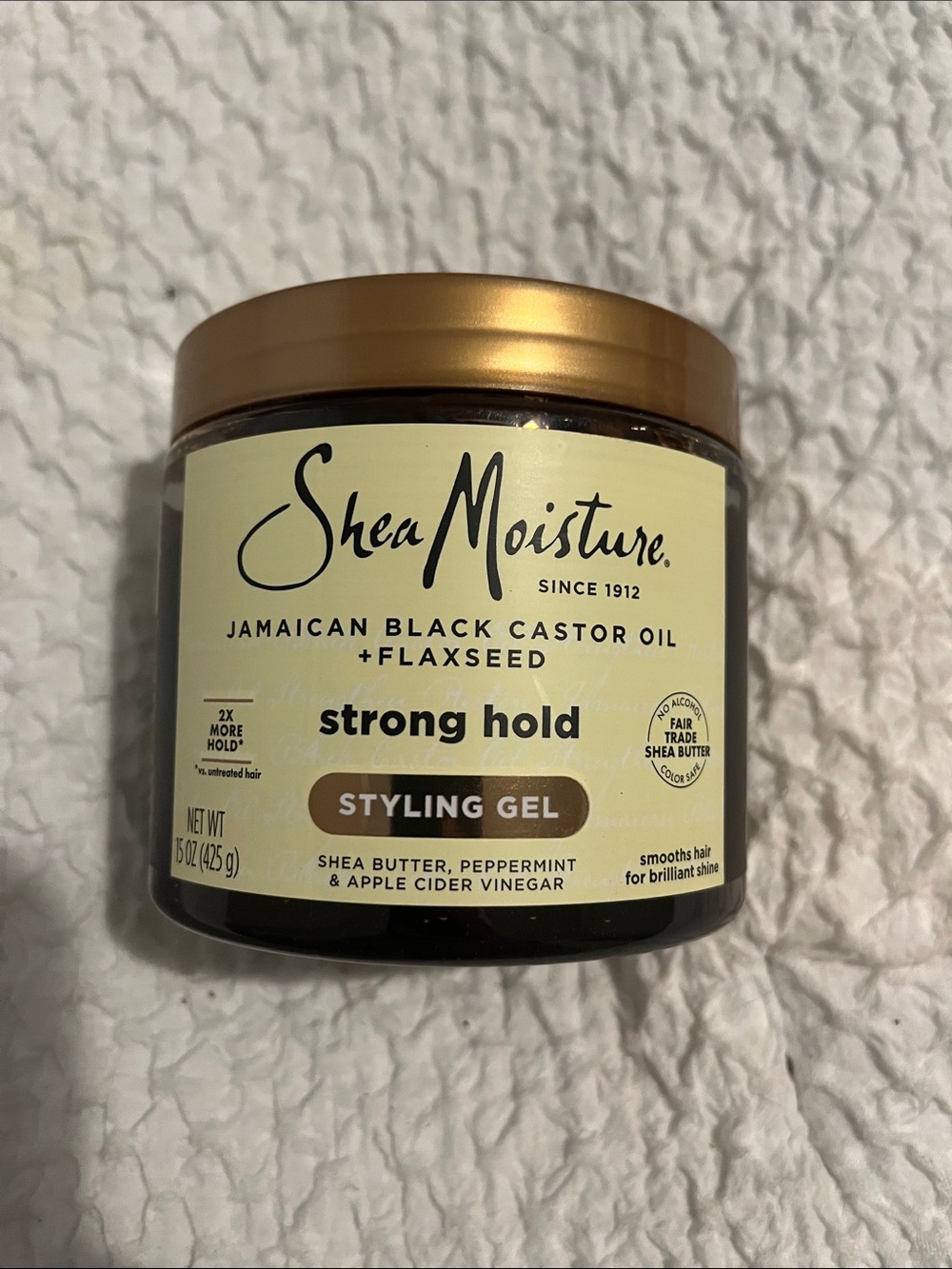 NWT Shea Moisture Strong Hold Styling Gel